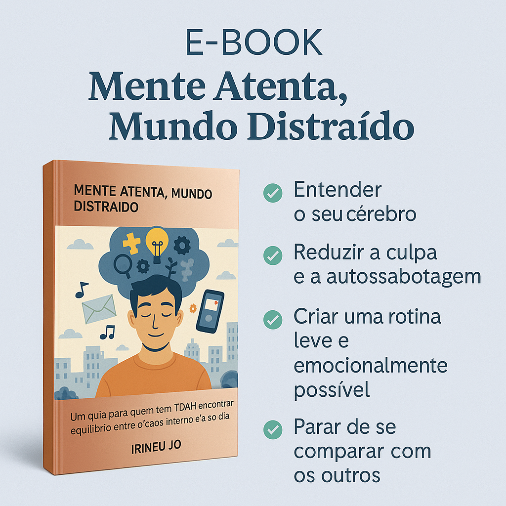 E-book Mente Atenta, Mundo Distraído, de Irineu Jo